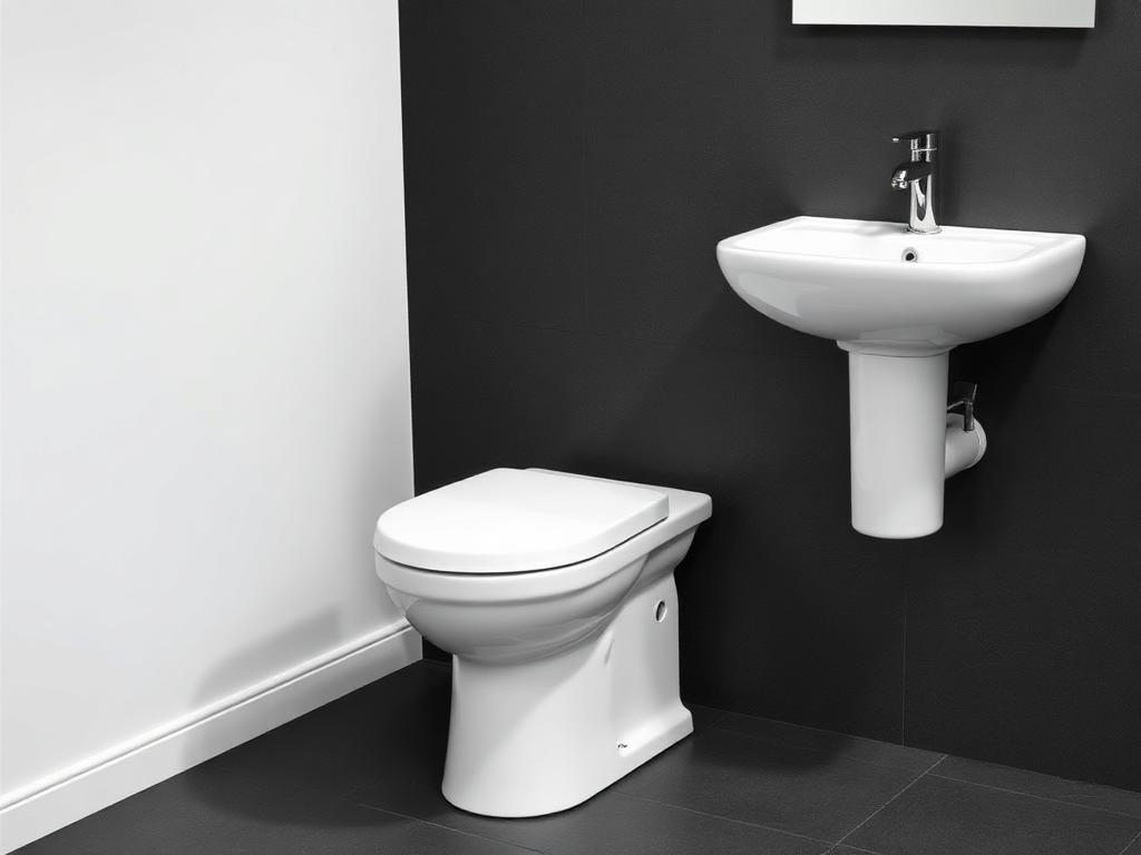 Baños · Roca Nexo + grifería L20 cromo · Essential